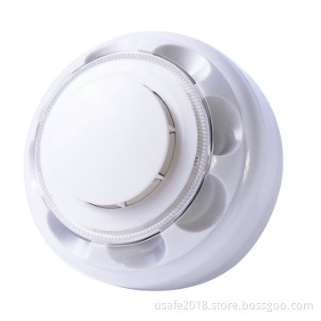 Wired Smoke & Heat Complex Photoelectric Detector